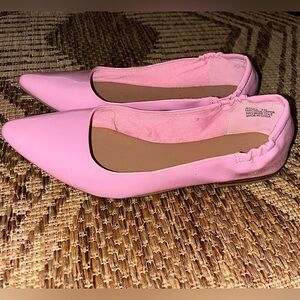 Size 7 Crown & Ivy Pink Jessica Flats